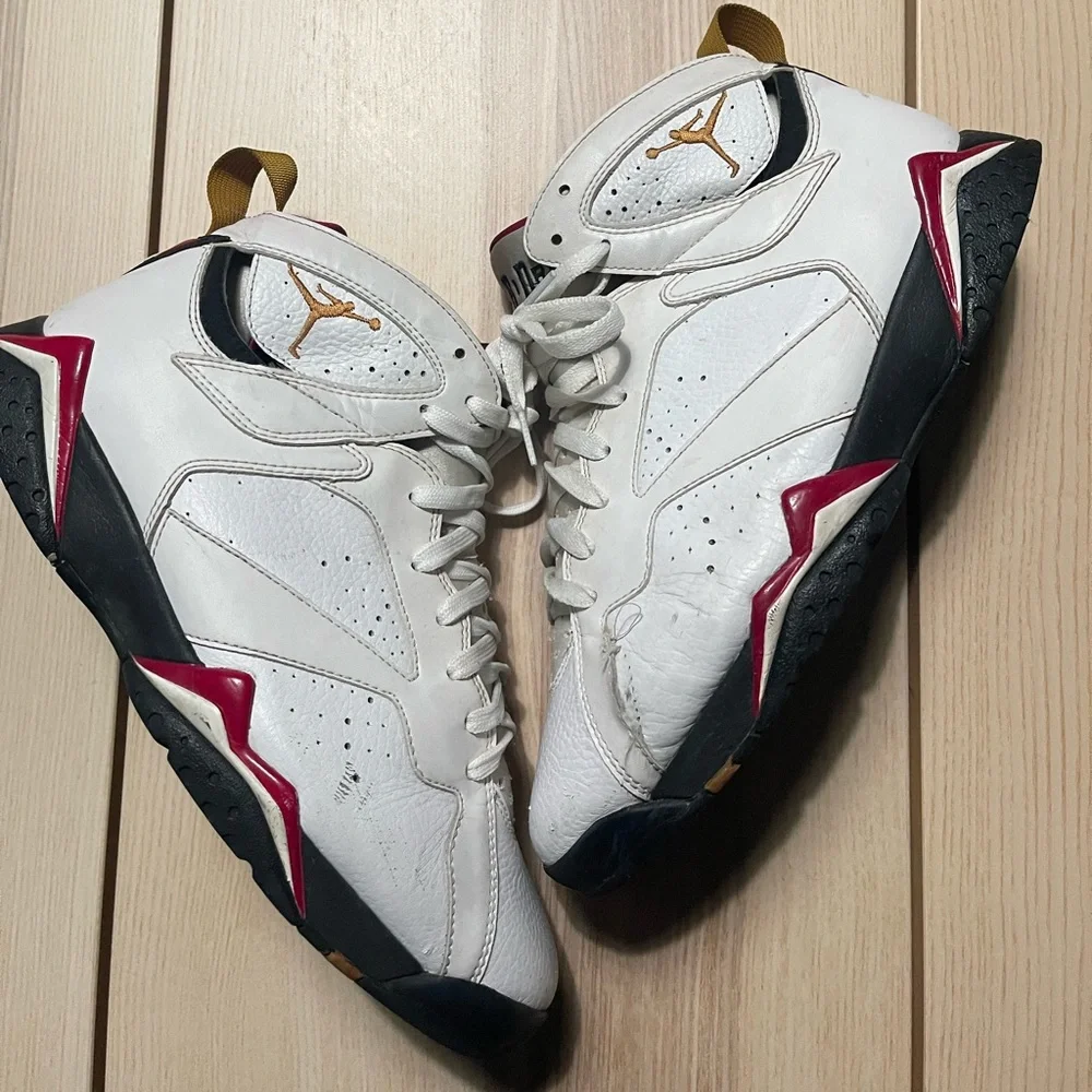 2011 Nike Air‎ Jordan 7 Retro VII Cardinal 304755-104 Size 9.5